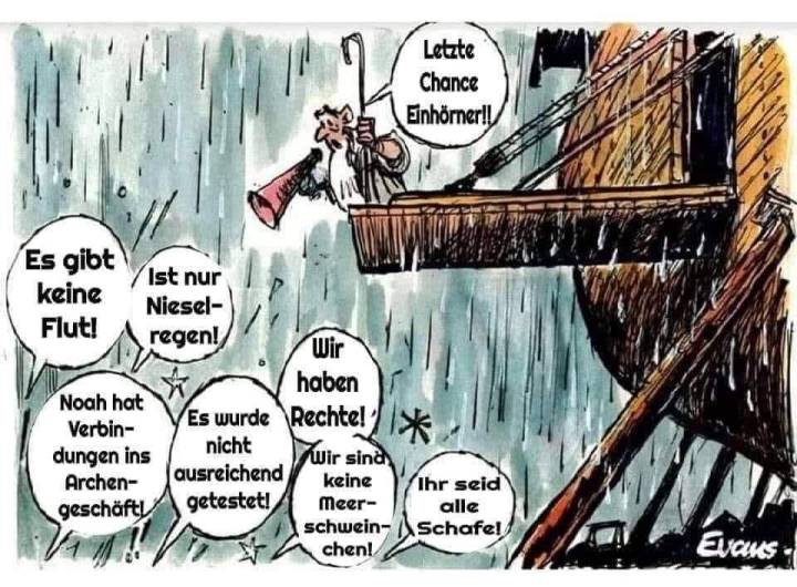 2Einhörner auf die Arche